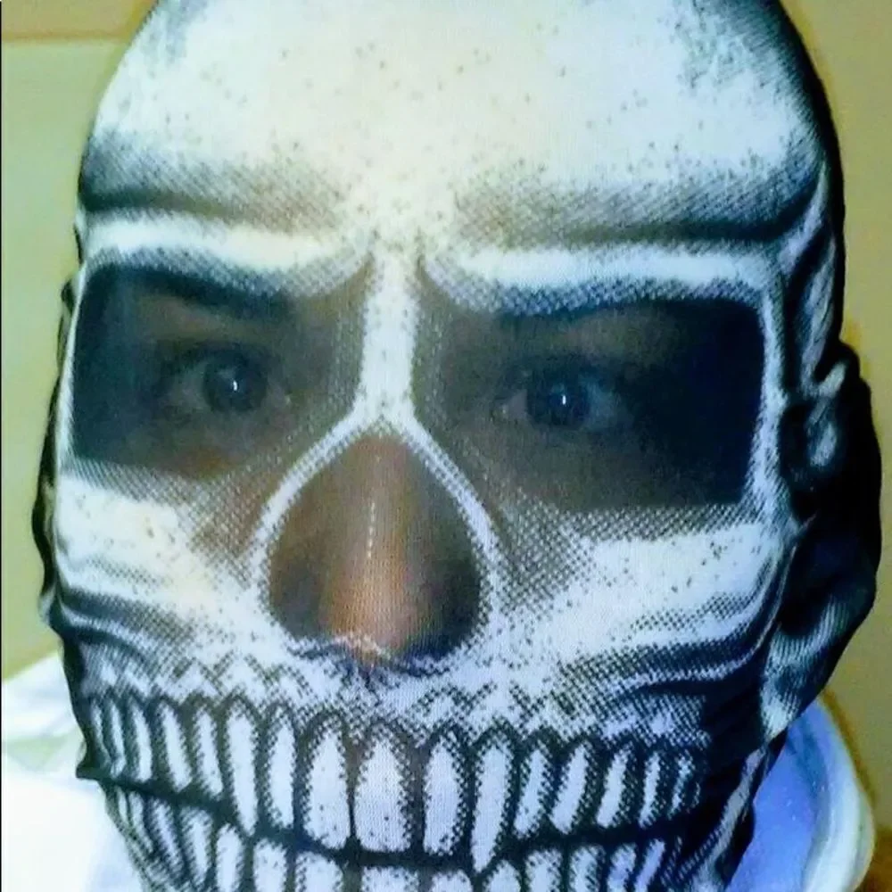 NEW Creepy Halloween‎ Sheer Masks Set of 4 | Spooky Mixed Styles Surprise Pack
